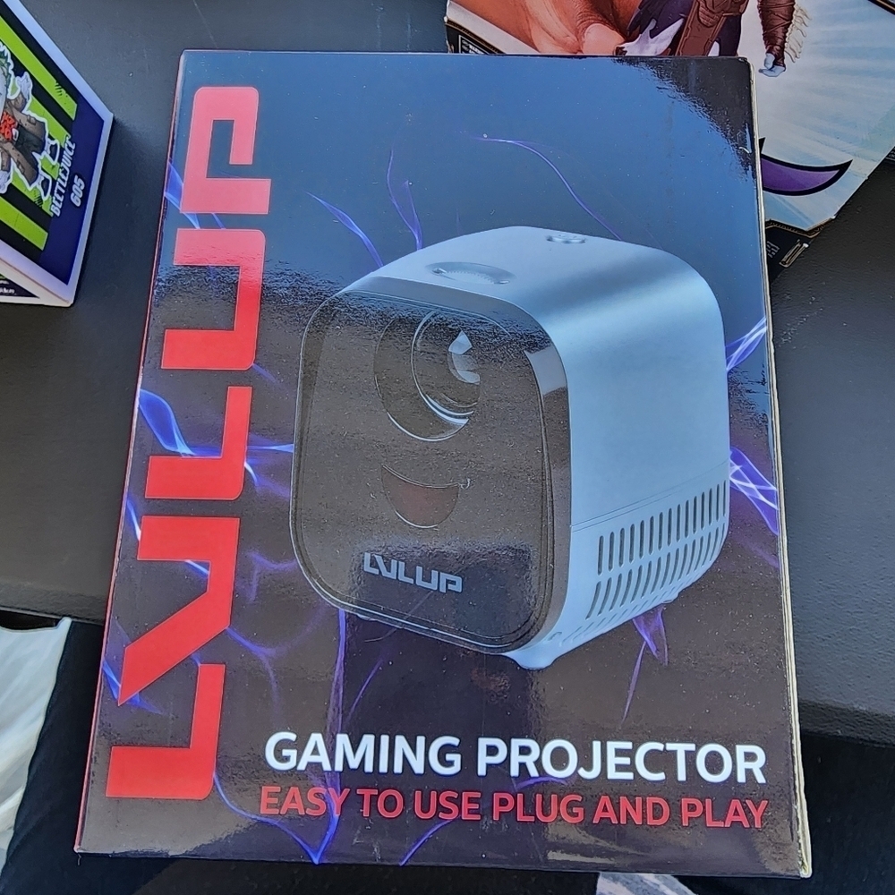 Vivitar LVLUP Gaming Projector Plug & Play LU900-NOC - Gaming Projector NEW